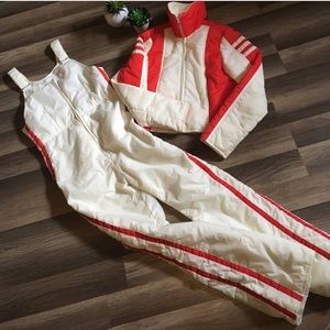 Vintage snowsuit jacket profile brand S M